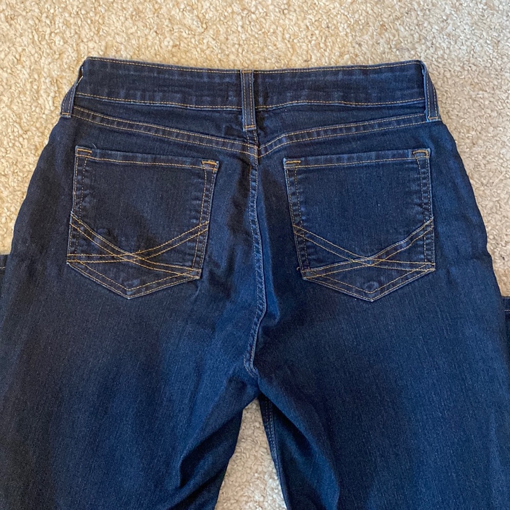 NYDJ Marilyn Straight Dark Wash Jeans - Picture 6 of 11